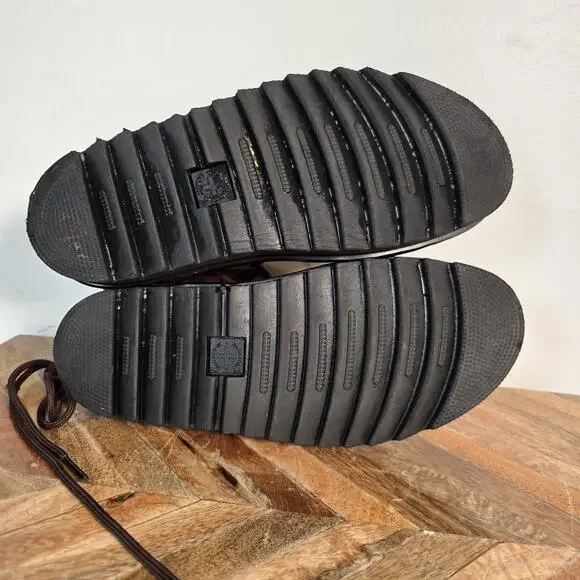 Dr. Martens Nartilla Gladiator Sandals US 10 Women’s Brown Leather Platform - Picture 8 of 10